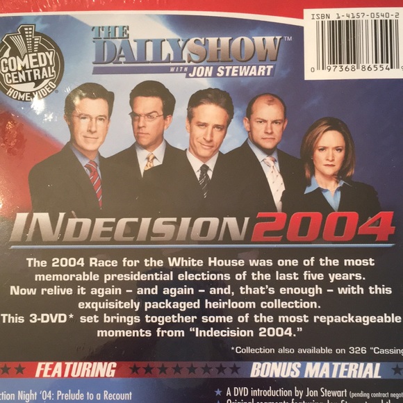 THE DAILY SHOW DVD. Indecision 2004 - Picture 4 of 6